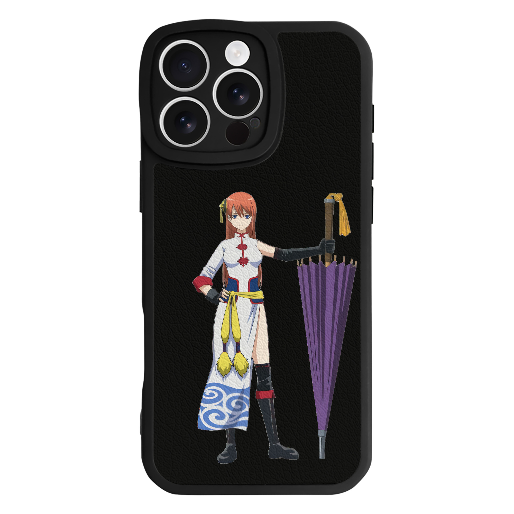 （画像用） ぎんたま 坂田銀時（さかたぎんとき） 神楽 志村新八（しむら しんぱち） GINTAMA Sakata Gintoki Kagura Shimura Shinpachi 【iPhone 16シリーズ対応】シリコンスマホケース（レザー調） 材質：シリコン